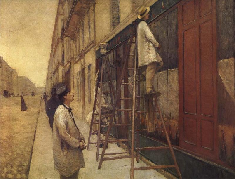 Gustave Caillebotte The painter design house